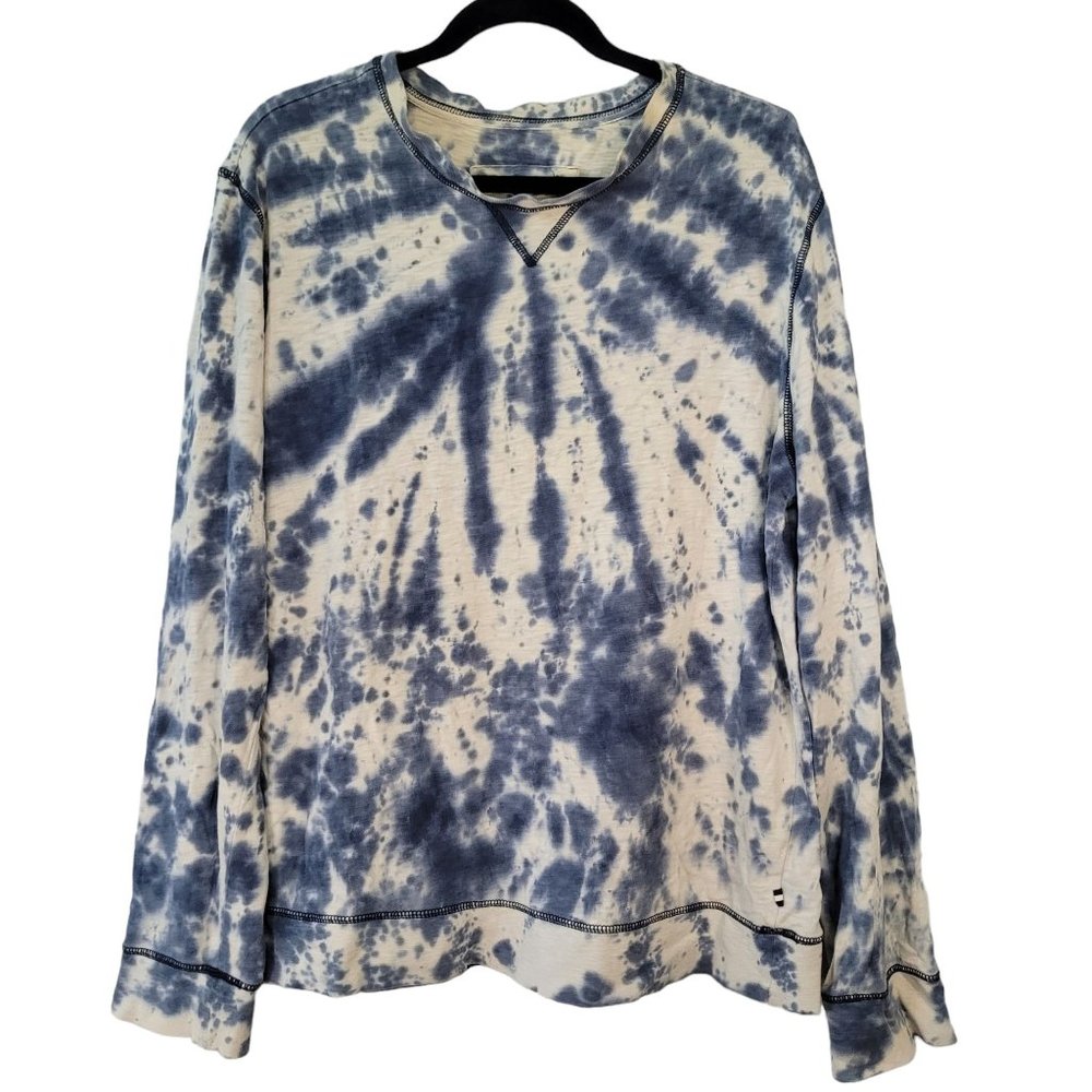Edgar & Ash Blue Tie Dye Sweatshirt